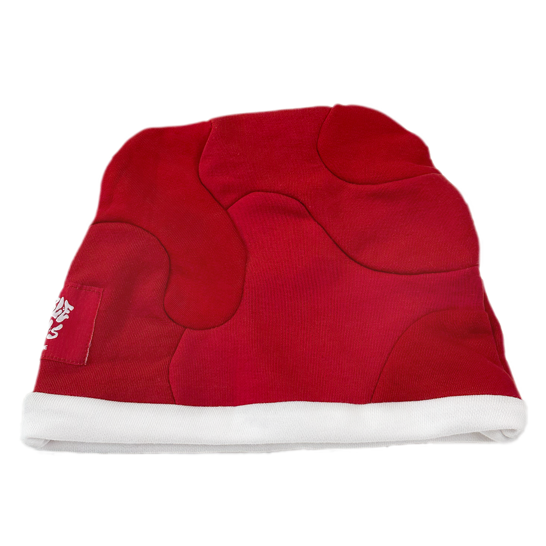 "3 Shades" Red Skull Cap