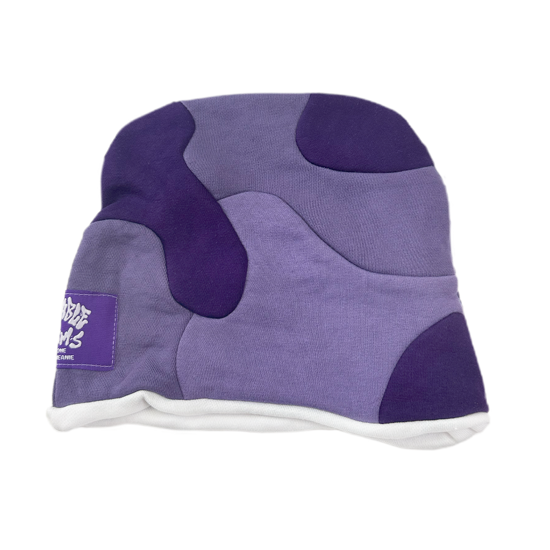 "3 Shades" Purple Skull Cap
