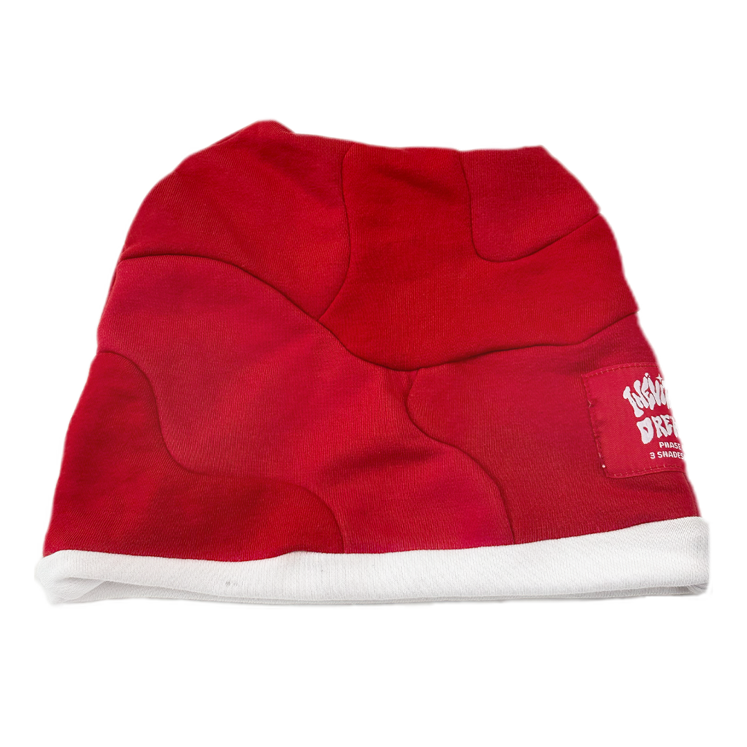 "3 Shades" Red Skull Cap