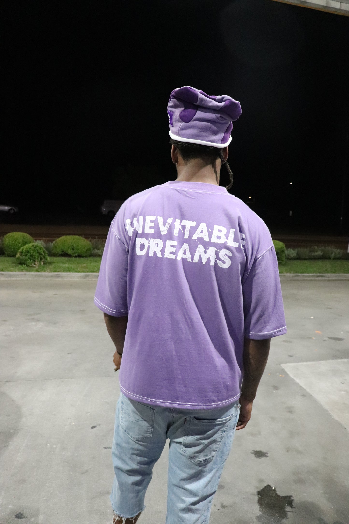 "3 Shades" Purple Skull Cap