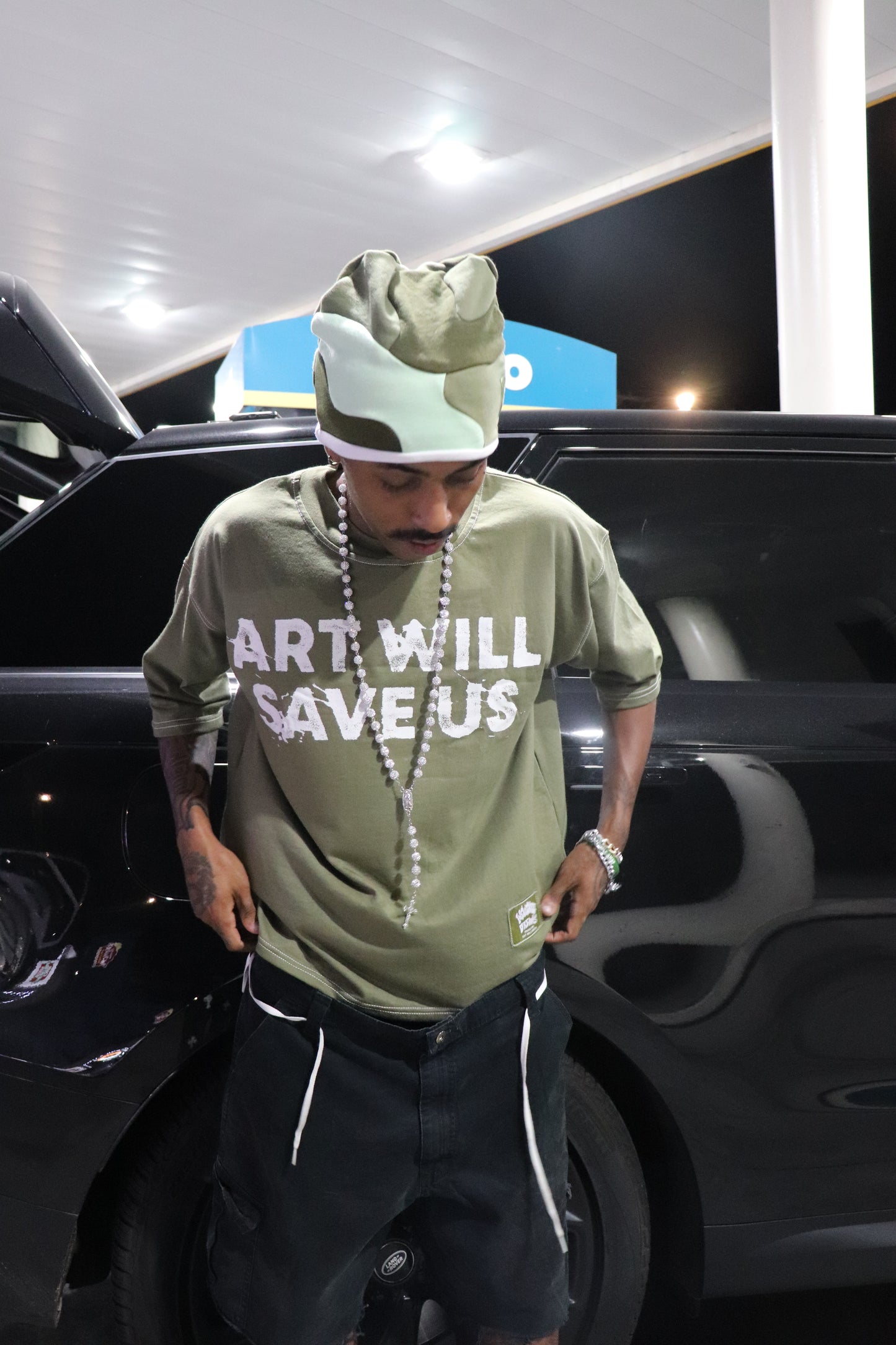 "Art Will Save Us" Green