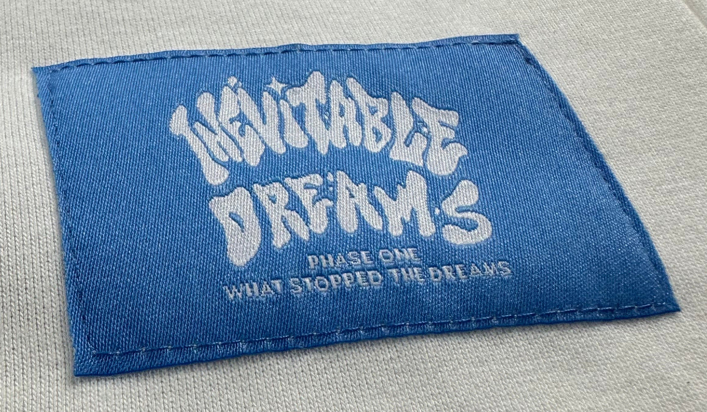 "What Stopped The Dreams" Sky Blue