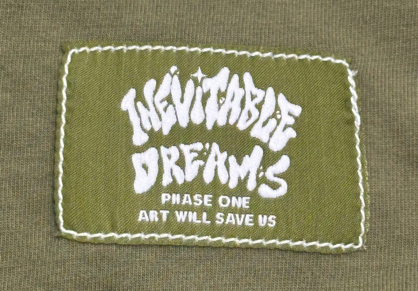 "Art Will Save Us" Green