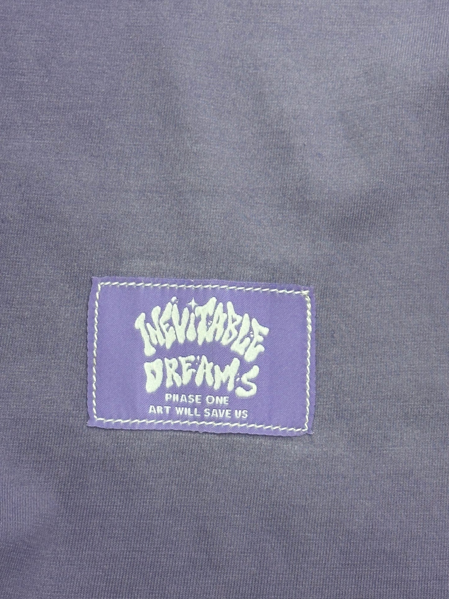 "Art Will Save Us" Purple