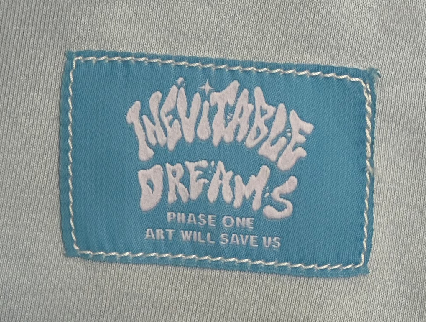 "Art Will Save Us" Blue